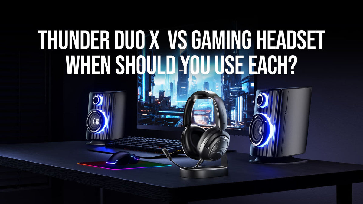 Thunder Duo X vs. Gaming-Headset: Wann passt welches Gerät?