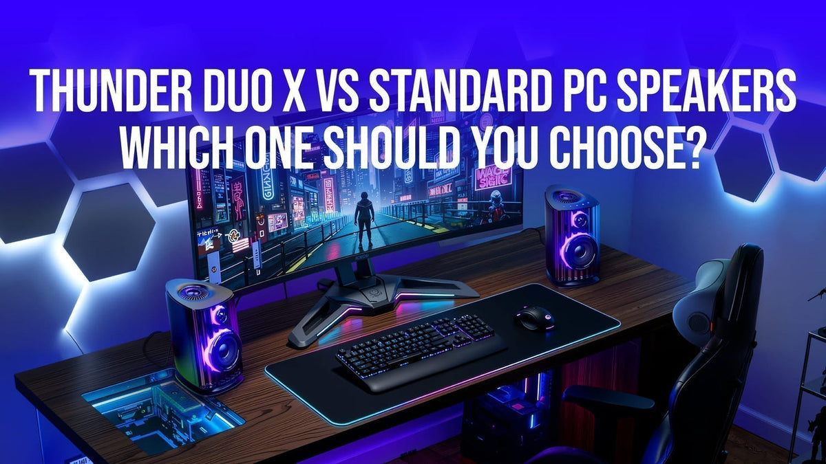 Thunder Duo X vs. Standard-PC-Lautsprecher: Welche Wahl ist richtig für dich?