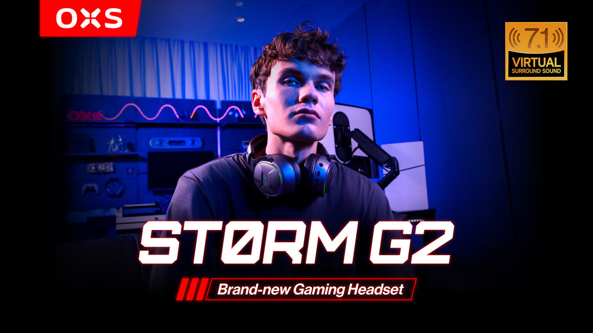 Einfaches Setup, kraftvoller Sound: Wir stellen das OXS Storm G2 Gaming-Headset vor